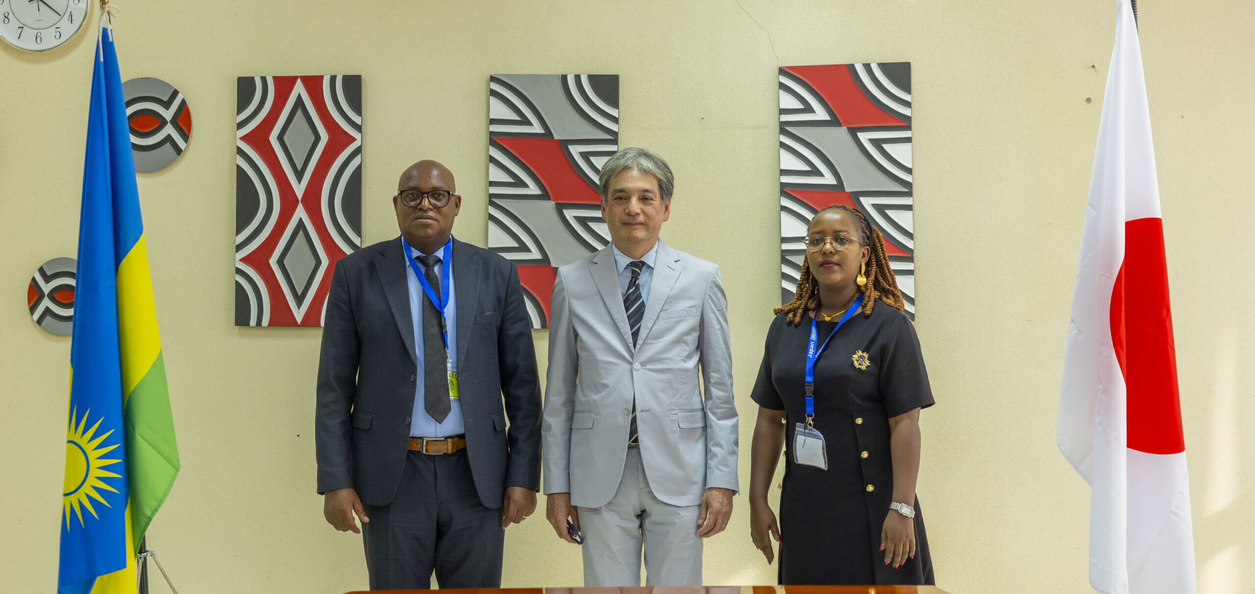 HE Ambassador of Japan in Rwanda, President of AVEH & RBIafter Grant signing ceremony